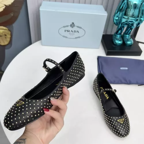 Replica Prada Flat Shoes For Women #1376598 $115.00 USD for Wholesale