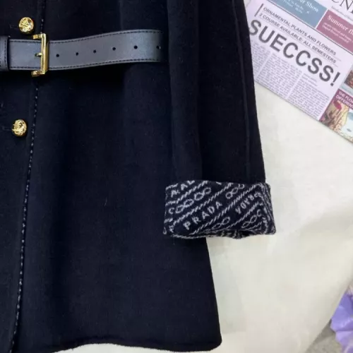 Replica Prada Coat Long Sleeved For Women #1376599 $350.41 USD for Wholesale