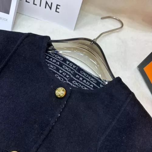 Replica Prada Coat Long Sleeved For Women #1376599 $350.41 USD for Wholesale