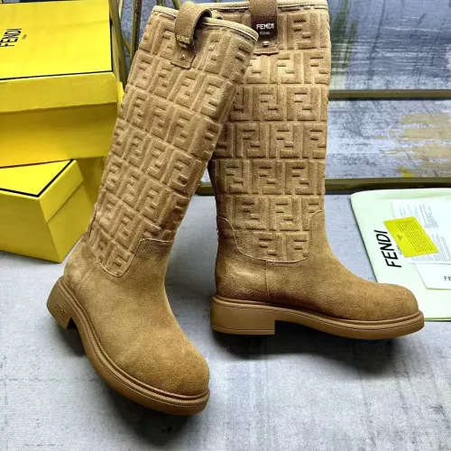 Replica Fendi Fashion Boots For Women #1376607 $130.00 USD for Wholesale