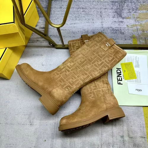 Replica Fendi Fashion Boots For Women #1376607 $130.00 USD for Wholesale