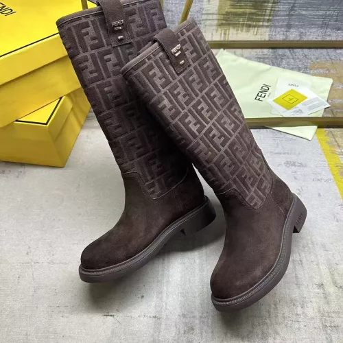 Replica Fendi Fashion Boots For Women #1376609 $130.00 USD for Wholesale