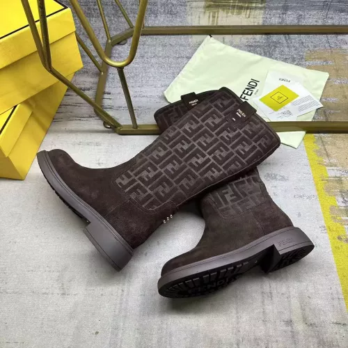 Replica Fendi Fashion Boots For Women #1376609 $130.00 USD for Wholesale