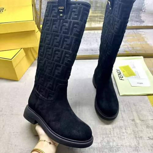 Replica Fendi Fashion Boots For Women #1376610 $130.00 USD for Wholesale