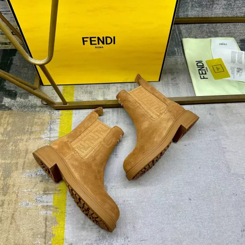 Replica Fendi Fashion Boots For Women #1376611 $115.00 USD for Wholesale
