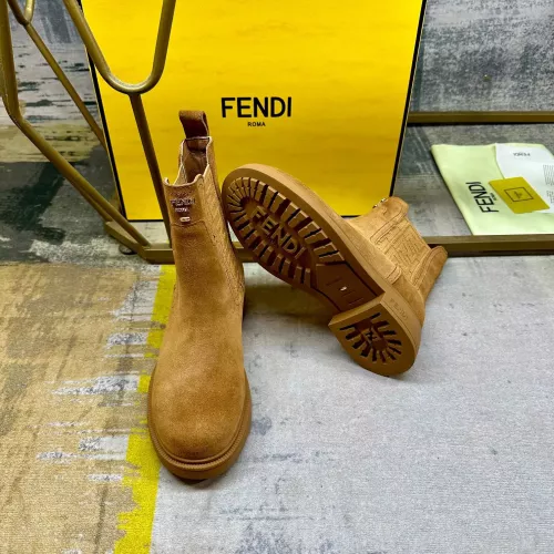 Replica Fendi Fashion Boots For Women #1376611 $115.00 USD for Wholesale