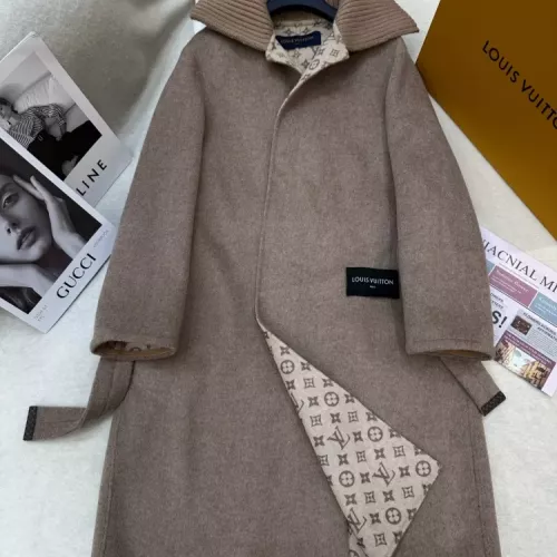Louis Vuitton LV Coat Long Sleeved For Women #1376619 $409.92 USD, Wholesale Replica Louis Vuitton LV Coats