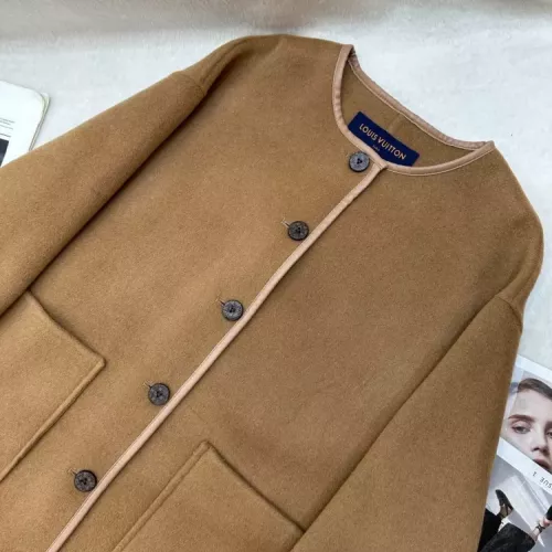 Replica Louis Vuitton LV Coat Long Sleeved For Women #1376629 $409.92 USD for Wholesale