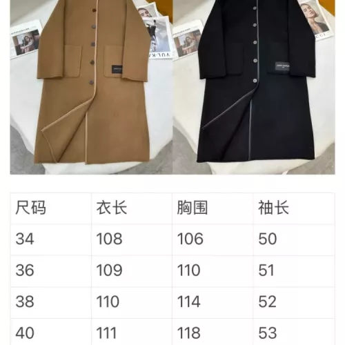 Replica Louis Vuitton LV Coat Long Sleeved For Women #1376629 $409.92 USD for Wholesale