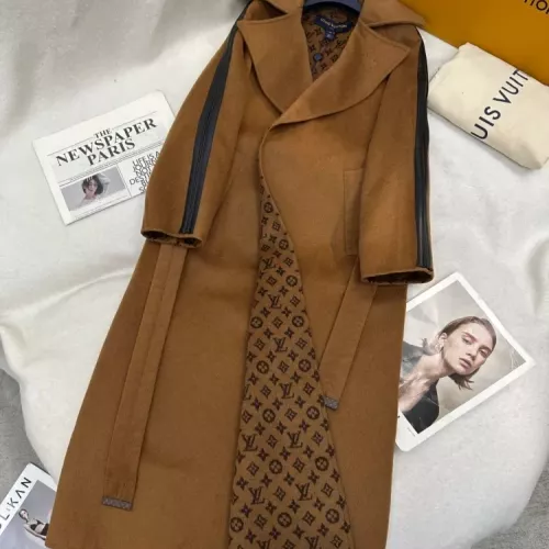 Louis Vuitton LV Coat Long Sleeved For Women #1376643 $423.14 USD, Wholesale Replica Louis Vuitton LV Coats