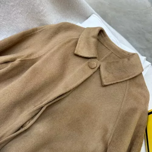 Replica Fendi Coat Long Sleeved For Women #1376682 $409.92 USD for Wholesale