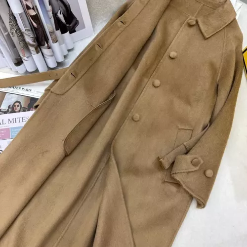 Replica Fendi Coat Long Sleeved For Women #1376682 $409.92 USD for Wholesale