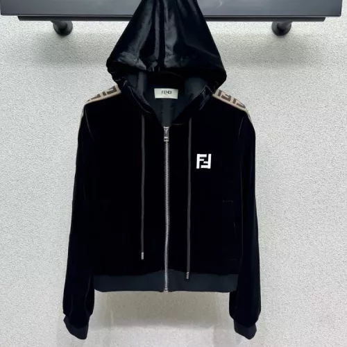 Replica Fendi Tracksuits Long Sleeved For Women #1376692 $92.00 USD for Wholesale