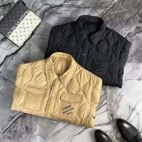 Replica Louis Vuitton LV Down Feather Coat Long Sleeved For Men #1376722 $115.00 USD for Wholesale