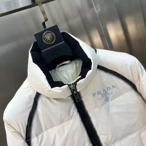 Replica Prada Down Feather Coat Long Sleeved For Men #1376736 $135.00 USD for Wholesale