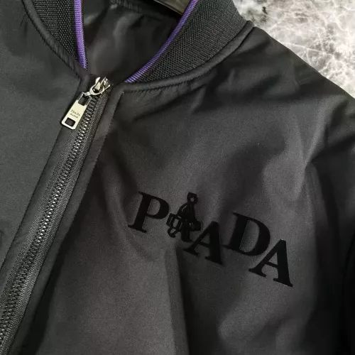 Replica Prada Down Feather Coat Long Sleeved For Men #1376741 $115.00 USD for Wholesale