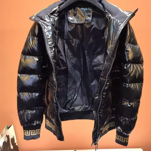Replica Versace Down Feather Coat Long Sleeved For Men #1376751 $135.00 USD for Wholesale