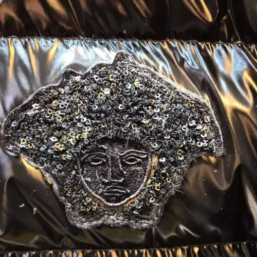 Replica Versace Down Feather Coat Long Sleeved For Men #1376751 $135.00 USD for Wholesale