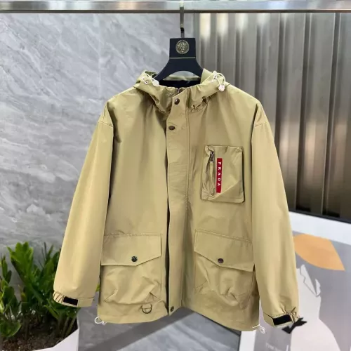 Prada Jackets Long Sleeved For Men #1376753 $82.00 USD, Wholesale Replica Prada Jackets