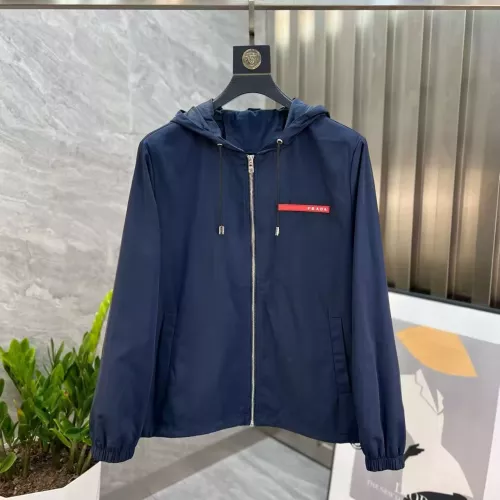 Prada Jackets Long Sleeved For Men #1376755 $82.00 USD, Wholesale Replica Prada Jackets