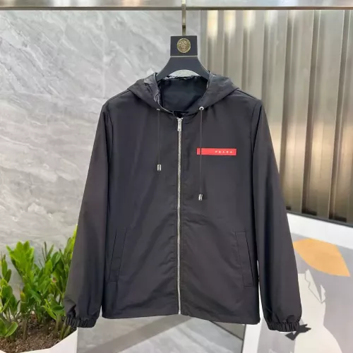 Prada Jackets Long Sleeved For Men #1376756 $82.00 USD, Wholesale Replica Prada Jackets