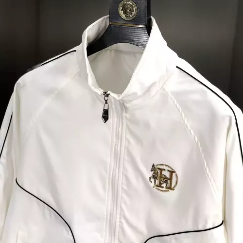 Replica Hermes Jackets Long Sleeved For Men #1376778 $80.00 USD for Wholesale