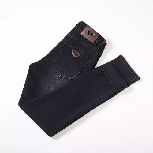 Replica Prada Jeans For Men #1376797 $48.00 USD for Wholesale