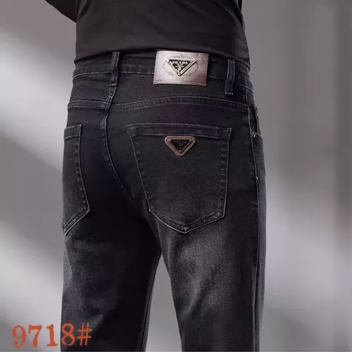 Replica Prada Jeans For Men #1376797 $48.00 USD for Wholesale