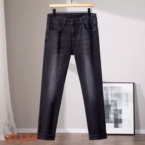 Replica Prada Jeans For Men #1376797 $48.00 USD for Wholesale