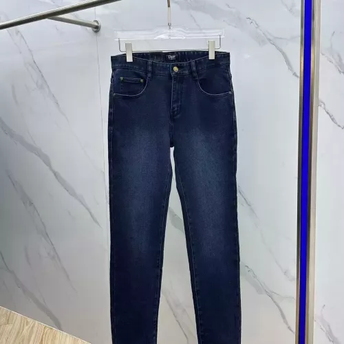 Replica Christian Dior Jeans For Men #1376807 $48.00 USD for Wholesale