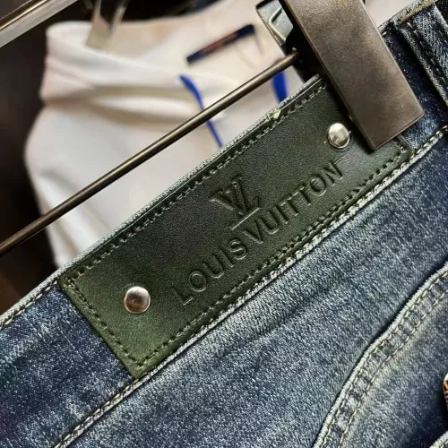 Replica Louis Vuitton LV Jeans For Men #1376814 $48.00 USD for Wholesale