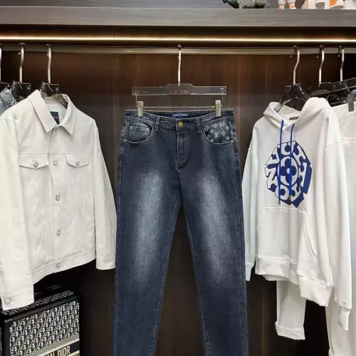 Replica Louis Vuitton LV Jeans For Men #1376816 $48.00 USD for Wholesale