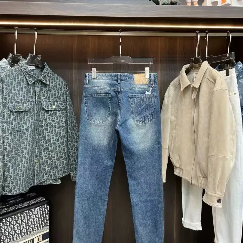 Replica Christian Dior Jeans For Men #1376835 $48.00 USD for Wholesale