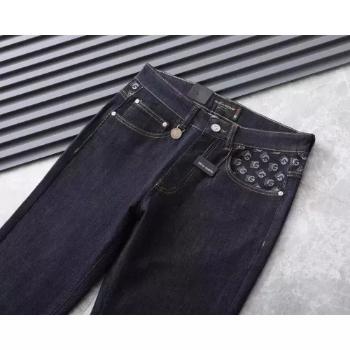 Replica Dolce & Gabbana D&G Jeans For Men #1376853 $45.00 USD for Wholesale