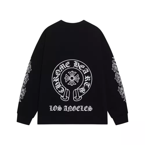 Replica Chrome Hearts T-Shirts Long Sleeved For Unisex #1376975 $42.00 USD for Wholesale