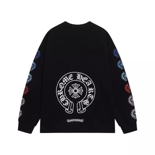 Replica Chrome Hearts T-Shirts Long Sleeved For Unisex #1376981 $45.00 USD for Wholesale