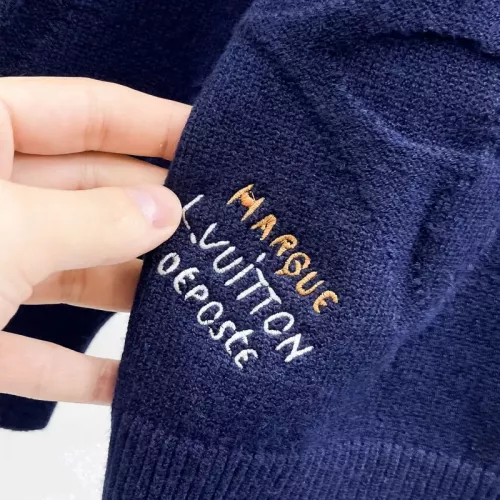 Replica Louis Vuitton LV Sweaters Long Sleeved For Unisex #1376982 $85.00 USD for Wholesale