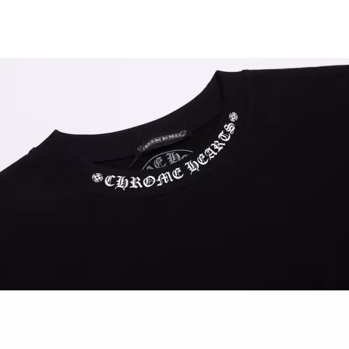 Replica Chrome Hearts T-Shirts Long Sleeved For Unisex #1376991 $42.00 USD for Wholesale