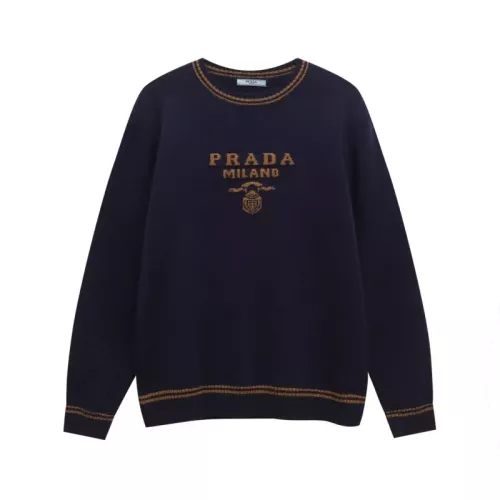 Prada Sweaters Long Sleeved For Unisex #1377049 $68.00 USD, Wholesale Replica Prada Sweaters