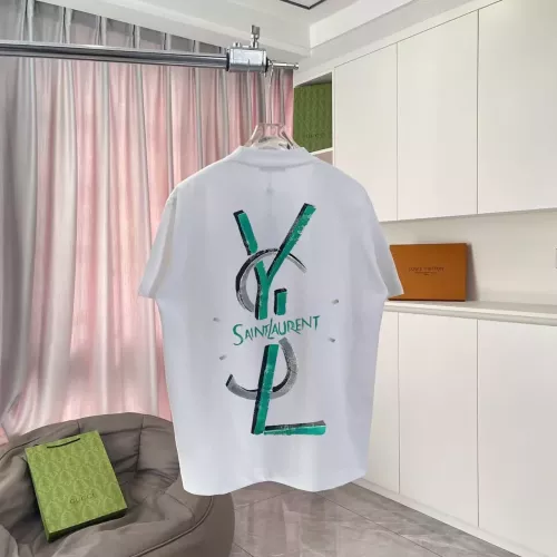 Yves Saint Laurent YSL T-shirts Short Sleeved For Unisex #1377067 $42.00 USD, Wholesale Replica Yves Saint Laurent YSL T-shirts