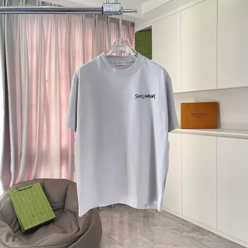Replica Yves Saint Laurent YSL T-shirts Short Sleeved For Unisex #1377068 $42.00 USD for Wholesale