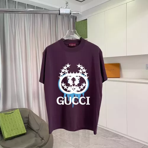 Gucci T-Shirts Short Sleeved For Unisex #1377075 $42.00 USD, Wholesale Replica Gucci T-Shirts