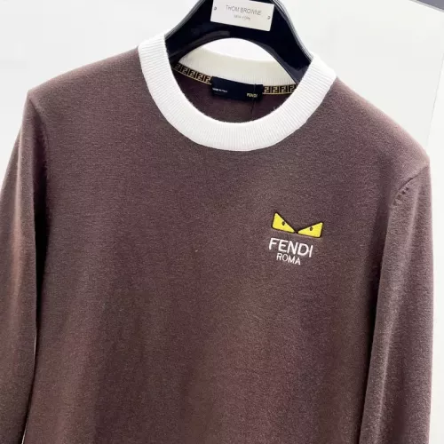 Replica Fendi Sweaters Long Sleeved For Unisex #1377119 $85.00 USD for Wholesale