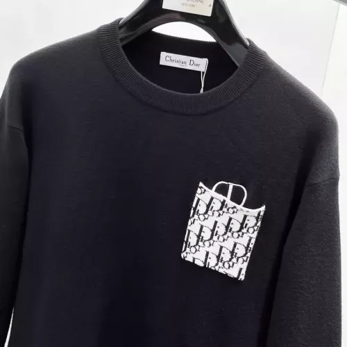 Replica Christian Dior Sweaters Long Sleeved For Unisex #1377128 $85.00 USD for Wholesale