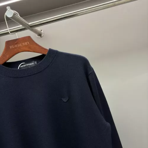 Replica Armani Sweaters Long Sleeved For Men #1377164 $60.00 USD for Wholesale