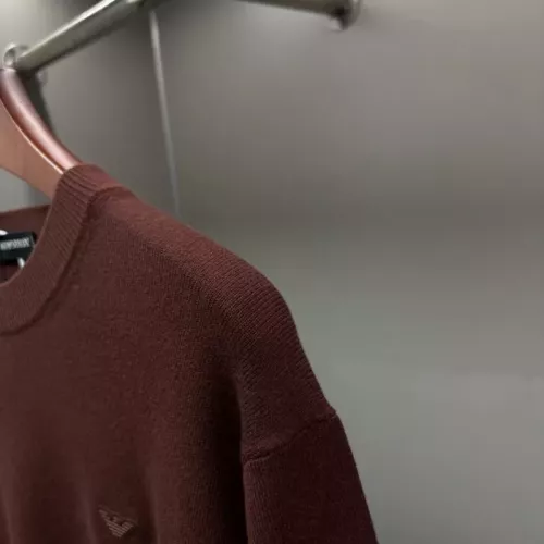 Replica Armani Sweaters Long Sleeved For Men #1377167 $60.00 USD for Wholesale