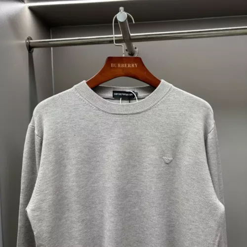 Replica Armani Sweaters Long Sleeved For Men #1377169 $60.00 USD for Wholesale