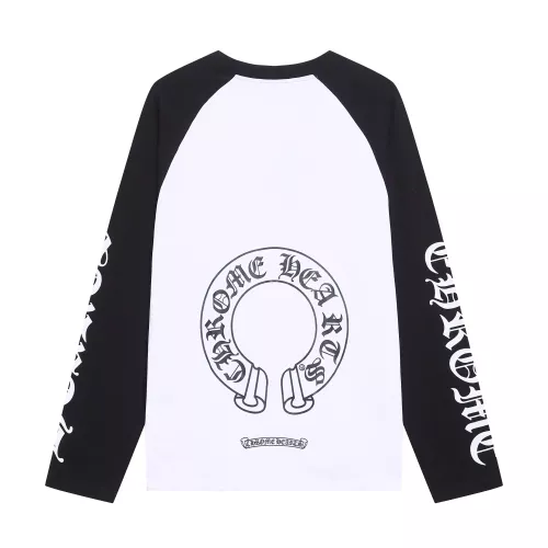 Replica Chrome Hearts T-Shirts Long Sleeved For Unisex #1377213 $42.00 USD for Wholesale