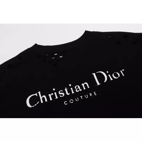 Replica Christian Dior T-Shirts Long Sleeved For Unisex #1377220 $42.00 USD for Wholesale