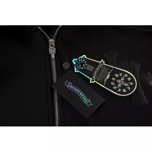 Replica Chrome Hearts Jackets Long Sleeved For Unisex #1377249 $92.00 USD for Wholesale